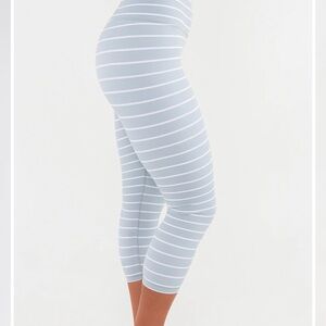 KIAVA Coral Striped Capris